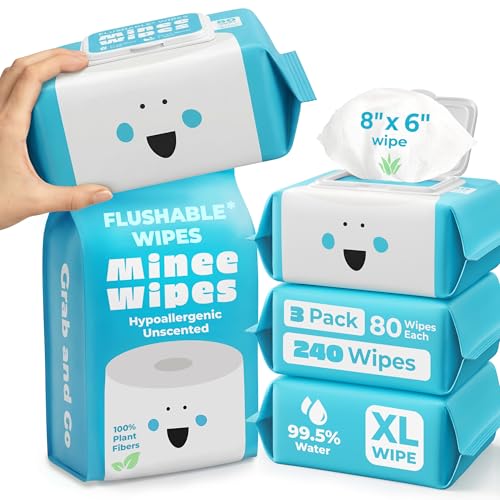 Toallitas Desechables XL - Gruesas y Duraderas - 99.5% Agua y Aloe - Seguras para Piel Sensible, Hipoalergénicas y Sin Fragancia - Toallitas Húmedas - imagen 1