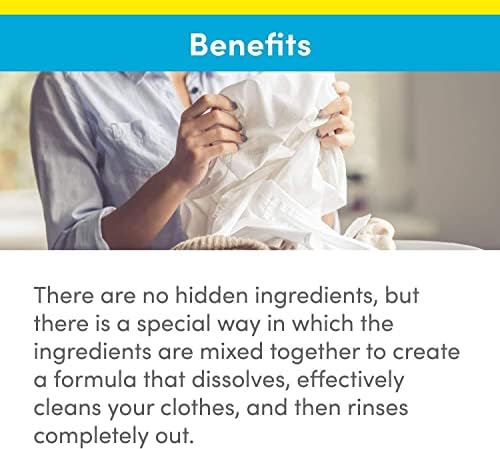 Detergente en Polvo Natural Country Save para Ropa - Ecológico y Libre de Químicos, Ideal para Pieles Sensibles y Bebés (2.27 kg) - imagen 3