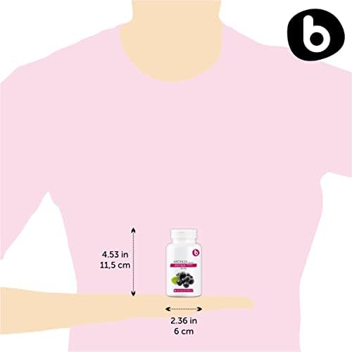Cápsulas Orgánicas de Aronia – Suplemento de Fruta de Chokeberry Negro con Antocianinas y Polifenoles Naturales – Apoya el Sistema Inmunológico – - imagen 7