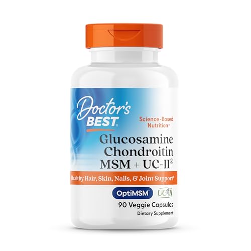 Suplemento para la Salud Articular Doctor's Best Glucosamina, Condroitina, MSM + UC-II - Apoyo Nutricional para Articulaciones, Cabello, Piel y Uñas, - imagen 2