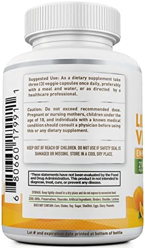 NURTURE ALLEY Vitamina C Liposomal 2100mg - 180 Cápsulas de Alta Absorción - Refuerza el Sistema Inmunológico y Aumenta Colágeno - Suplemento - imagen 3