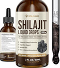 Gotas Líquidas de Shilajit Himalayo – 1000mg de Energía y Soporte Inmunológico con 85+ Minerales Traza y Ácido Fulvico – Suplemento de Fuerza y - imagen 1