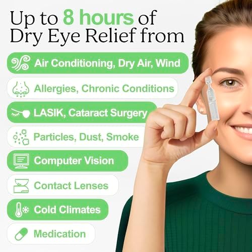 Archie's Remedies, Gotas para Ojos Secos, Ultra Lubricantes, Fórmula Limpia y Sin Conservadores, Viales de Uso Único, 60 Contadores - imagen 4