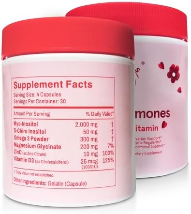 Suplemento de Myo & D-Chiro Inositol para Mujeres Mr Ros – Relación 40:1 – Apoyo Diario al Bienestar – 120 Cápsulas - imagen 2