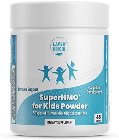 Mezcla Prebiótica SuperHMO para Niños - 5 HMOs para Salud Digestiva y Cognitiva, en Polvo, 45 Porciones - imagen 1