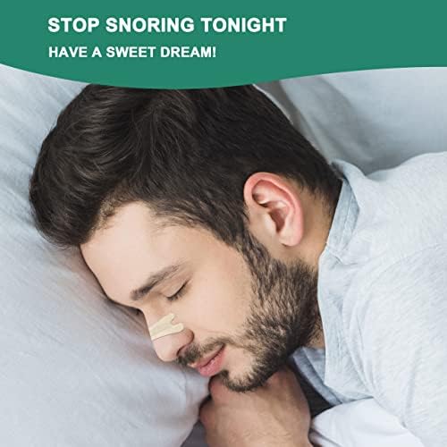 Tiras Nasales Antisnoring, 120 Piezas, Tiras Extra Fuertes para Respirar, Alivio de Congestión Nasal por Resfriados y Alergias - Color Beige - imagen 3