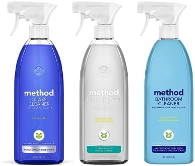 Spray Limpiador de Superficies Natural Method - Paquete Variado de 28oz - (Ducha, Baño y Cristales) - imagen 1