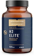 Quicksilver Scientific H2 Elite - Hidrógeno Molecular para Energía y Metabolismo, Tabletas de Agua para Contenedores Abiertos - Aditivo de Bebida de - imagen 1