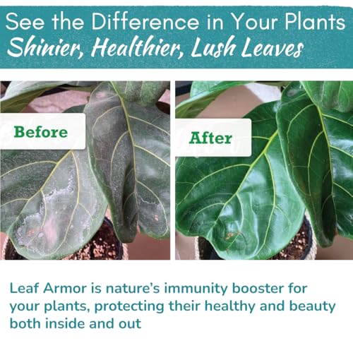 Spray Armor para Plantas de Interior – Protege contra Manchas Fúngicas, Bacterias y Amarillamiento | Fórmula Natural y No Tóxica | Listo para Usar | - imagen 3