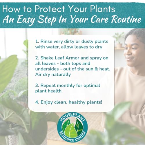 Spray Armor para Plantas de Interior – Protege contra Manchas Fúngicas, Bacterias y Amarillamiento | Fórmula Natural y No Tóxica | Listo para Usar | - imagen 5
