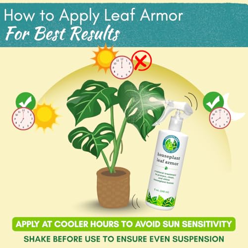 Spray Armor para Plantas de Interior – Protege contra Manchas Fúngicas, Bacterias y Amarillamiento | Fórmula Natural y No Tóxica | Listo para Usar | - imagen 6