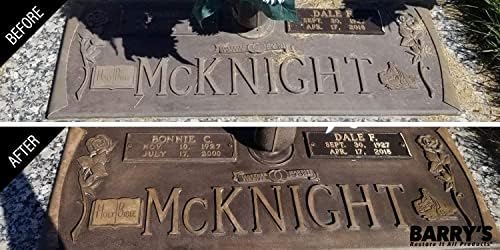 Sistema de Cuidado de Marcadores de Cementerio Barry's Restore It All - ¡La Sensación de Internet que Limpia y Restaura Marcadores de Cementerio! - imagen 4