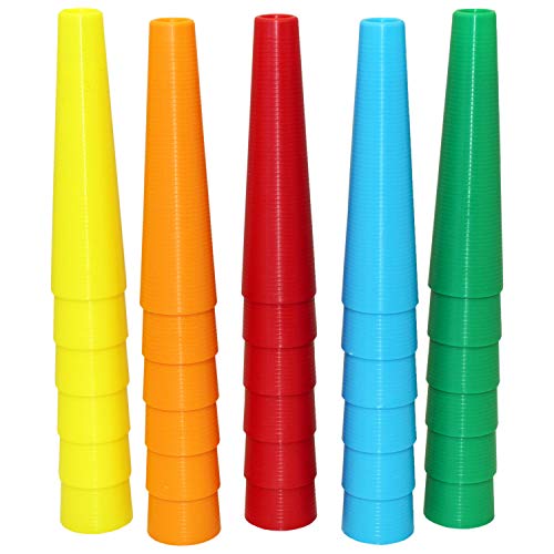 Conos de Mano Apilables Pequeños Rehabilitation Advantage, Juego de 30 - imagen 2