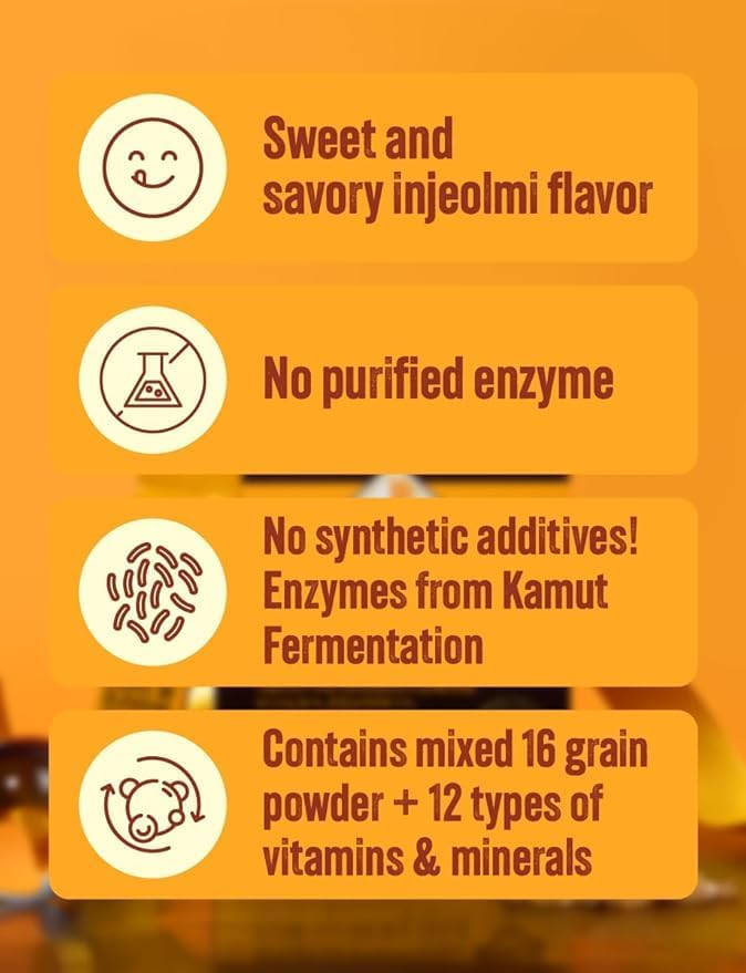 Polvo Enzimático Premium de Trigo Kamut VA 30 Días, 100% Natural, 2g x 30 Sobres - imagen 3
