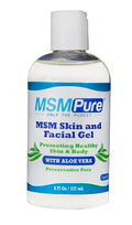 Gel Facial y para la Piel KALA HEALTH MSMPure Max Strength con Aloe Orgánico, 8 oz – Cuidado de la Piel Sin Conservadores para una Piel Suave y - imagen 1