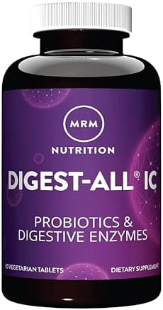 MRM Nutrition Digest-IC Enzimas Digestivas a Base de Plantas - Apoya la Digestión y Puede Ayudar con Gas y Distensión, Contiene Probióticos, Enzimas - imagen 1
