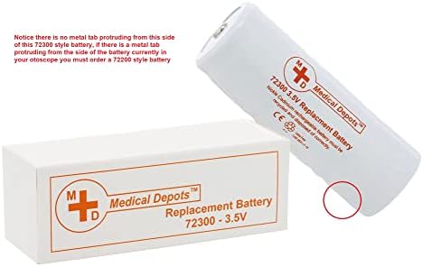 Batería Recargable de Repuesto Medical Depots para Welch Allyn 72300 3.5V - imagen 2