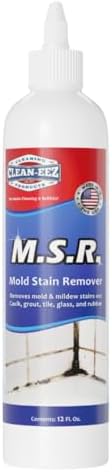 Gel Limpiador de Manchas de Moho Clean-eez | Potente Removedor de Manchas de Moho y Hongos para Juntas y Superficies de Baño como Grout, Vidrio, - imagen 1