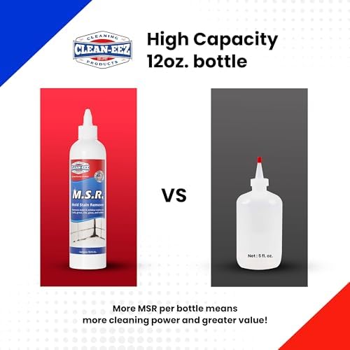 Gel Limpiador de Manchas de Moho Clean-eez | Potente Removedor de Manchas de Moho y Hongos para Juntas y Superficies de Baño como Grout, Vidrio, - imagen 4