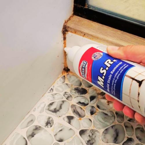 Gel Limpiador de Manchas de Moho Clean-eez | Potente Removedor de Manchas de Moho y Hongos para Juntas y Superficies de Baño como Grout, Vidrio, - imagen 7