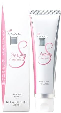Pasta de Dientes APAGARD® Serena con Nano-Hidroxiapatita para Remineralización y Eliminación de Manchas, Sin Flúor, 105g, Sabor Menta Floral - imagen 1