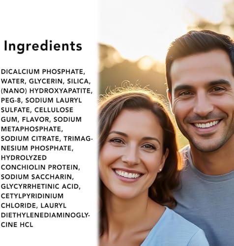 Pasta de Dientes APAGARD® Serena con Nano-Hidroxiapatita para Remineralización y Eliminación de Manchas, Sin Flúor, 105g, Sabor Menta Floral - imagen 6
