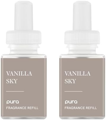 Recarga de Fragancia Pura Home - Difusor de Aire Inteligente - Horas de Aroma de Lujo - Recargas Limpias y Seguras - Vanilla Sky (Paquete de 2) - imagen 1