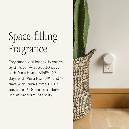 Recarga de Fragancia Pura Home - Difusor de Aire Inteligente - Horas de Aroma de Lujo - Recargas Limpias y Seguras - Vanilla Sky (Paquete de 2) - imagen 3