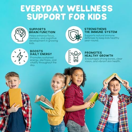 Gomitas Multivitamínicas Methylated Juneno para Niños - Suplemento de Soporte MTHFR con Complejo B, Folato 5-MTHF, Vitaminas A, C, D3, E - Veganas, - imagen 3