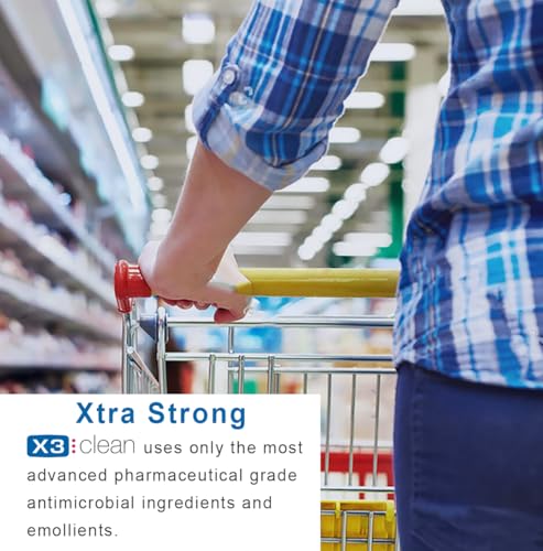 Recarga de Desinfectante de Manos X3 – Sin Alcohol, Seguro para la Familia, Sin Fragancia, Hidratante, Elimina el 99.9% de Germenes, Hecho en EE. - imagen 5
