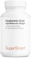 Suplemento de Ácido Hialurónico Supersmart 300mg al Día (Hialuronato de Sodio) - Alta Peso Molecular 1.2 Millones de Dalton - 60 Cápsulas - imagen 1