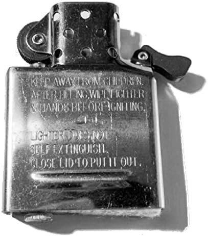 Zippo Inside Guts Plateado Cromado (Sin Carcasa Exterior) Solo Inserto - Regalo para Navidad, Halloween y Día de San Valentín - imagen 2