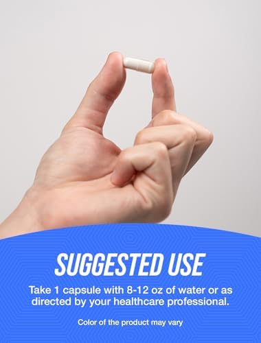 BulkSupplements.com Cápsulas de S-Adenosil-L-Metionina - Suplemento Sin Gluten, 1 Cápsula por Porción (400mg), 120 Cápsulas (Paquete de 1) - imagen 4