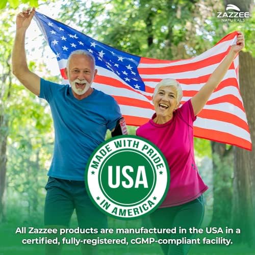 Zazzee Alpha GPC Colina Extra Fuerte, 700 mg por Porción, 75 Cápsulas Veganas, 100% Pura Grado Farmacéutico, Estándar de Potencia y Pureza, Natural y - imagen 3