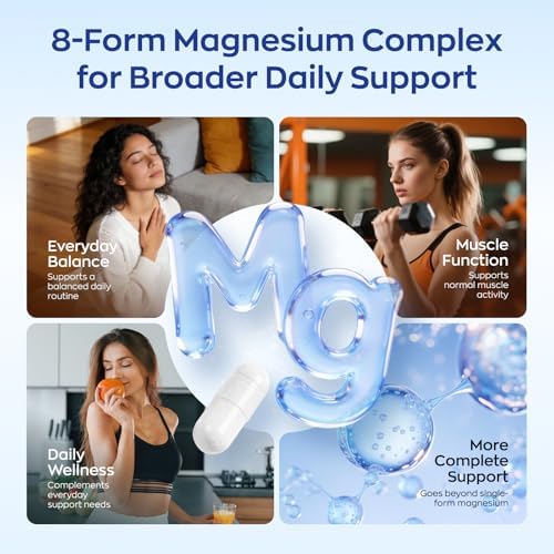 Suplemento de Vitamina D3 K2 y Magnesio UBIOSKA – 5000 IU D3 + MK-7 K2 con Magnesio de 8 Formas (Glicinato, Taurato, Malato) para Sueño Tranquilo, - imagen 5