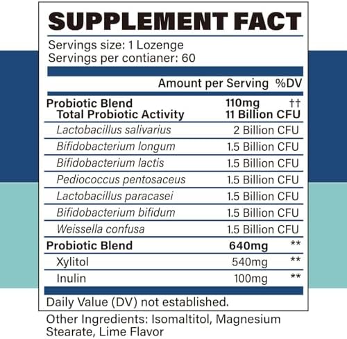 Probioticos Orales VeteLab para Mal Aliento - 11 Mil Millones de CFU, 60 Pastillas Masticables para Dientes, Encías y Salud Digestiva - imagen 7
