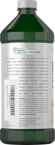 Aceite de Semilla Negra Horbäach Líquido | 16oz | 4600mg | Suplemento de Nigella Sativa Prensado en Frío | Omega 6 y 9 | Vegetariano, Sin OGM, Sin - imagen 3