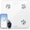 Báscula Inteligente RENPHO, Báscula Digital de Baño con Análisis de Composición Corporal, Bluetooth, 400lbs, Color Blanco-Elis 1 - imagen 1