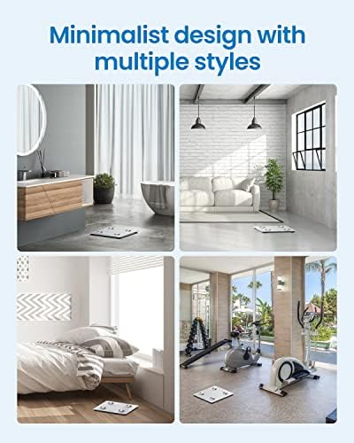 Báscula Inteligente RENPHO, Báscula Digital de Baño con Análisis de Composición Corporal, Bluetooth, 400lbs, Color Blanco-Elis 1 - imagen 7