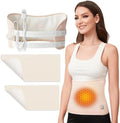 Funda Térmica de Aceite de Ricino, Pack de Algodón Orgánico con Calentador Electrónico y Almohadilla de Franela Impermeable para Cuidado de la Piel - imagen 1