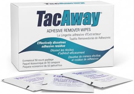 Toallitas Removedoras de Adhesivo Tacaway - 50 por Caja - Paquete de 2 - imagen 2