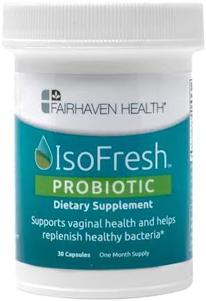 Probioticos Vaginales IsoFresh de Fairhaven Health para Mujeres | Apoya el pH Saludable y Olor Vaginal | 1 al Día | Mezcla de Lactobacilos | - imagen 1