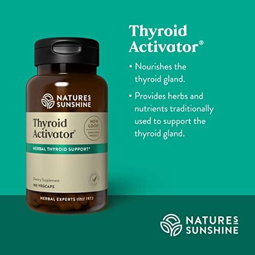 Activador de Tiroides Nature's Sunshine - 100 Cápsulas - imagen 4