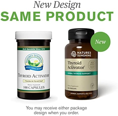 Activador de Tiroides Nature's Sunshine - 100 Cápsulas - imagen 7