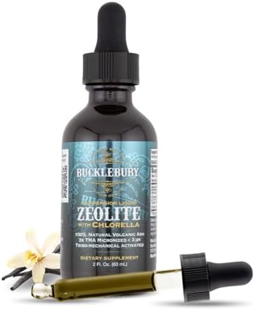 Suspensión Líquida de Zeolita BUCKLEBURY con Chlorella - Apoyo Detox, Inmunológico y Digestivo para Niños y Adultos (60 Porciones) - imagen 8
