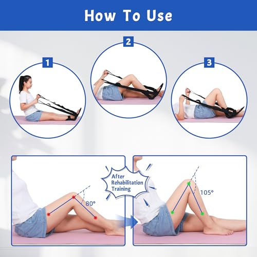 Ayudas de Recuperación para Reemplazo de Rodilla JFMkaer - Equipos Multifuncionales de Rehabilitación para Mejorar la Movilidad y Flexibilidad del - imagen 2