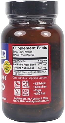 Alga Marina Roja 500 - Gigartina y Dumontacea - 90 Cápsulas Vegetales de 500mg - imagen 2