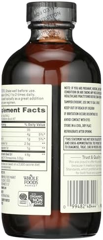 Aceite de Semilla Negra Orgánico Whole Foods Market, 8 Fl Oz - imagen 2