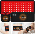 Terapia de Luz Roja para el Cuerpo, Almohadilla Portátil Recargable 2000mAh, Luz Infrarroja 660&850nm para Espalda, Cintura, Hombros y Rodillas, - imagen 1