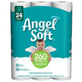 Papel Higiénico ANGEL SOFT, 12 Rollos Dobles, 260+ Hojas de 2 Capas por Rollo - imagen 1